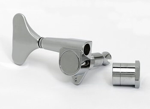 NEW - Treble Side Sealed Compact Bass Tuning Key - CHROME