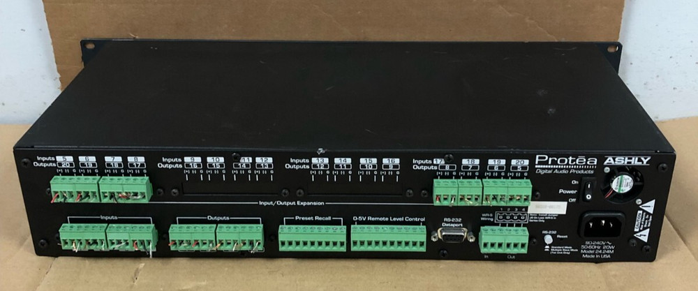 Ashly Protea 24.24M Matrix Processor W/POWER CORD (TESTED)