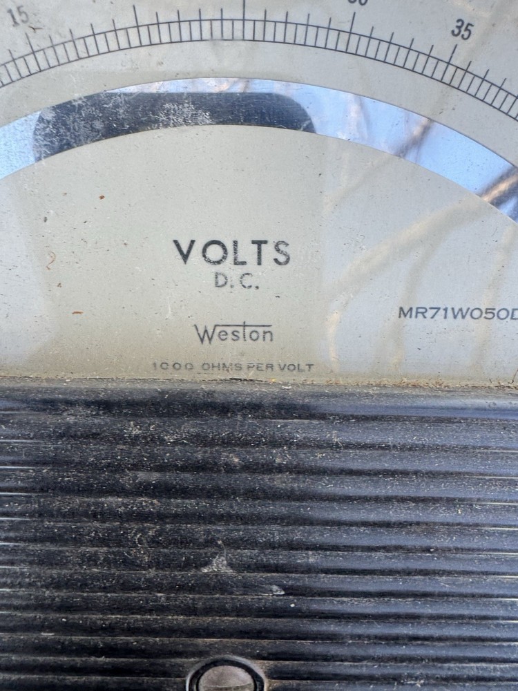 Weston Model 901 DC Voltmeter 0-150 Untested