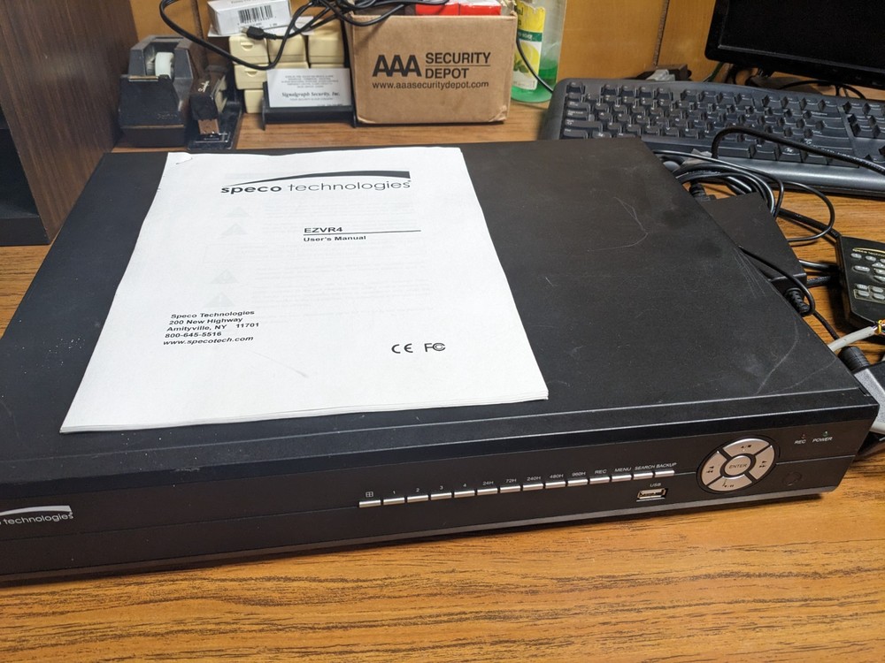 Speco Technologies DVR 4 Channel Digital Video Recorder DVR