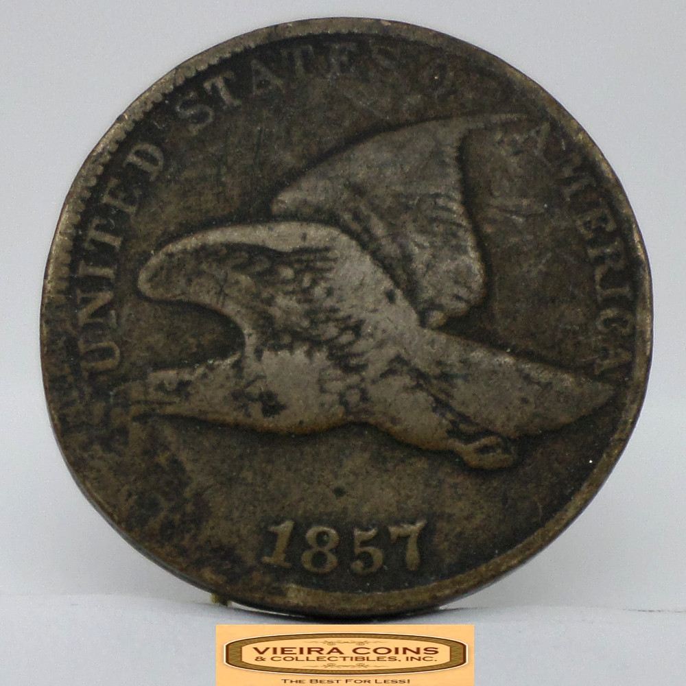 1857 Flying Eagle Cent - #C50789NQ