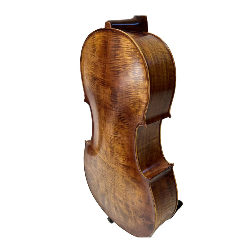 Stradivari style Cello 4/4,Old spruce ,Full Size Hand Made,Solid Wood #15824