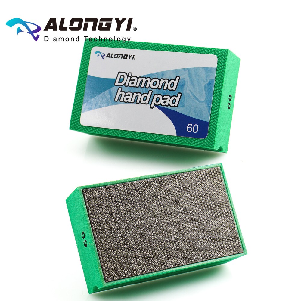 Diamond Hand Polishing Pads Electroplated Sanding Blocks  Professional