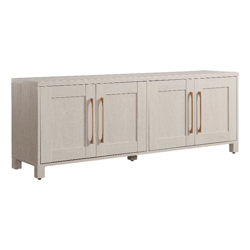 Henn&Hart 68" Alder White TV Stand