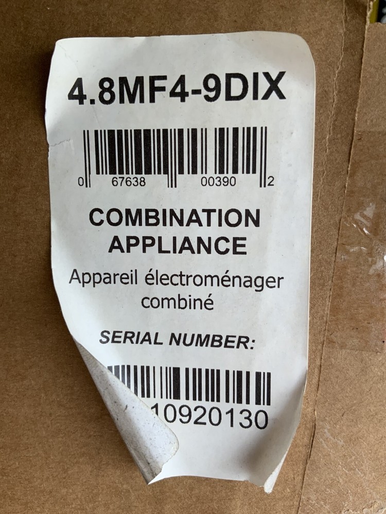 4.8 cu.ft. MicroFridge® Combination Unit 4.8mf4-9d1x