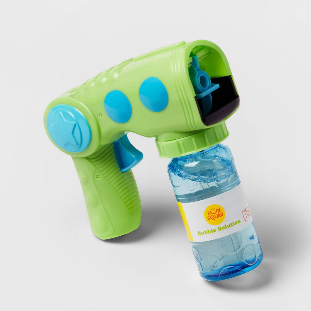 Sun Squad Bubble Blaster Battery Powered Bubble Blower Summer Batteries Included