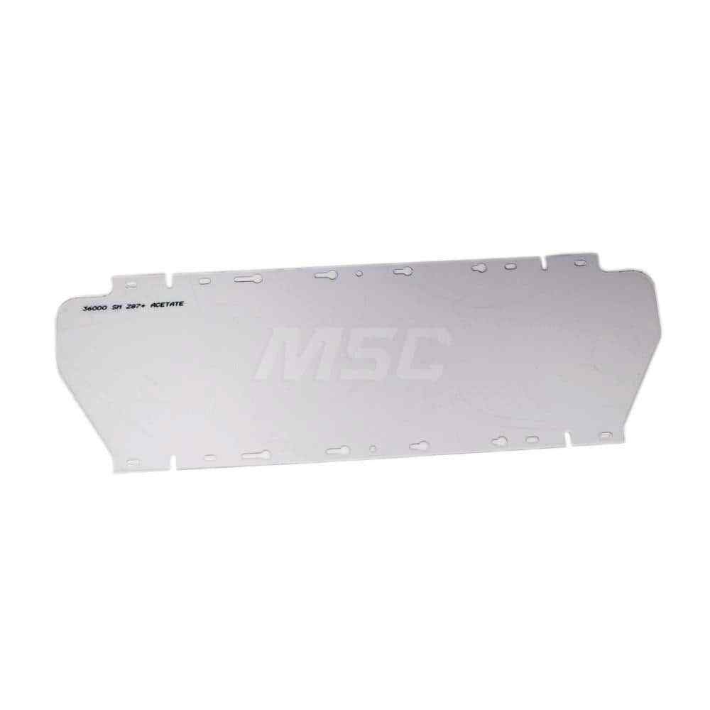 Sellstrom S36000 Clear Face Shield: 0.04" Thick, 390 Series Crown