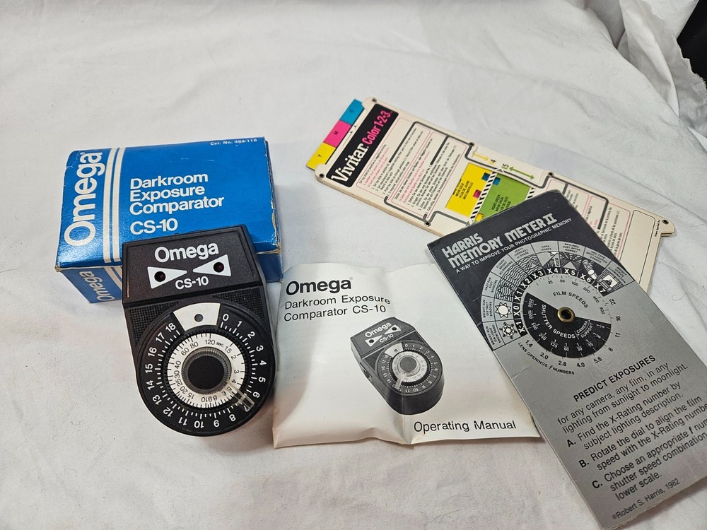 Omega Darkroom Exposure Comparator CS-10 in Original Box