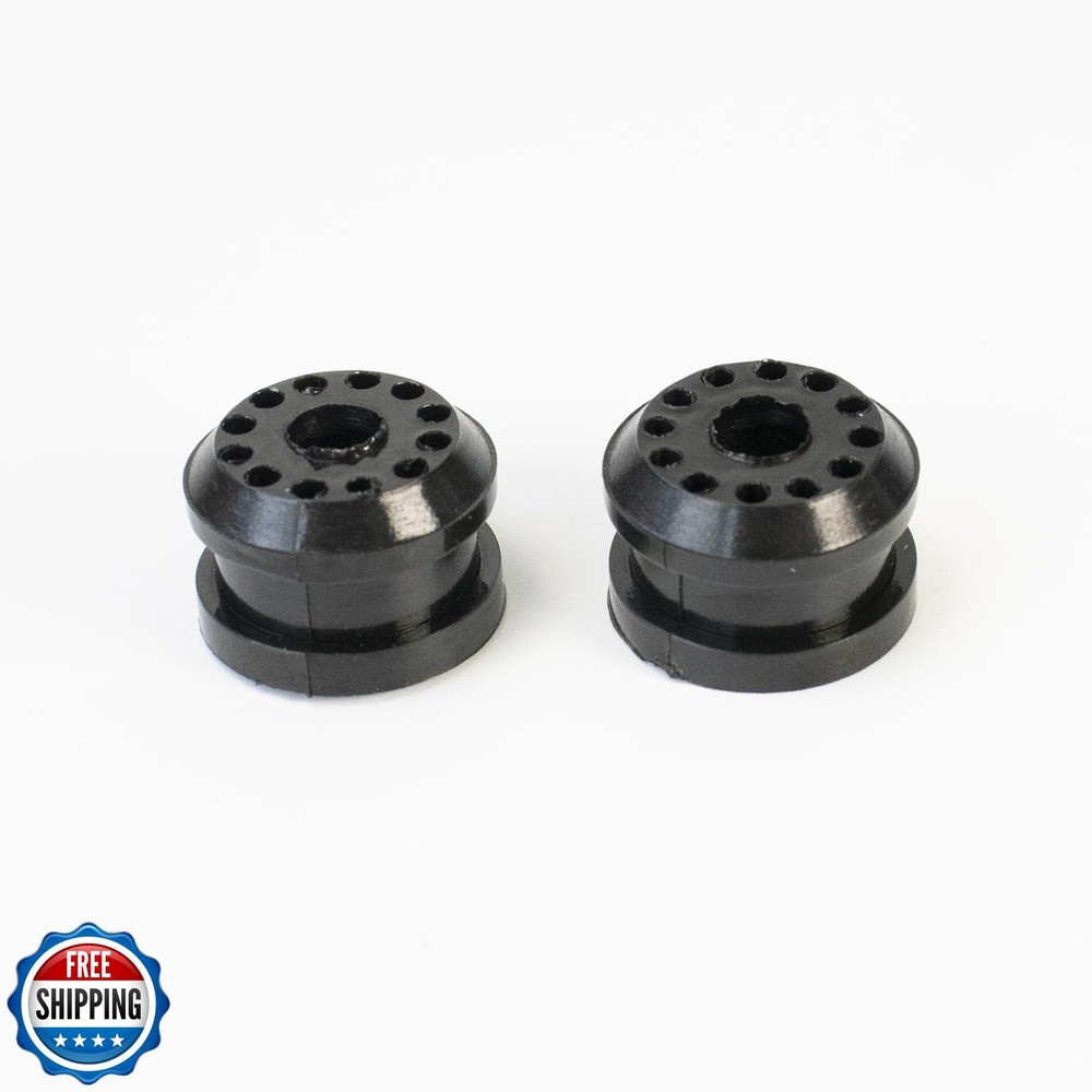 AUPARTIK 2PCS Transfer Case Shift Linkage Bushing with E-clips Fit for Dodge