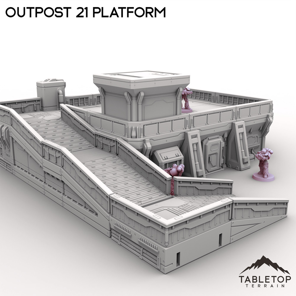 Outpost 21 Platform - Grimdark Gothic Wargaming Tabletop
