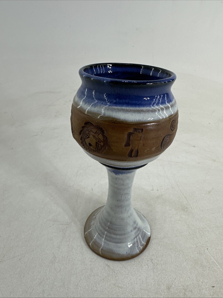 Sunrise Pottery Vase Handmade and Signed