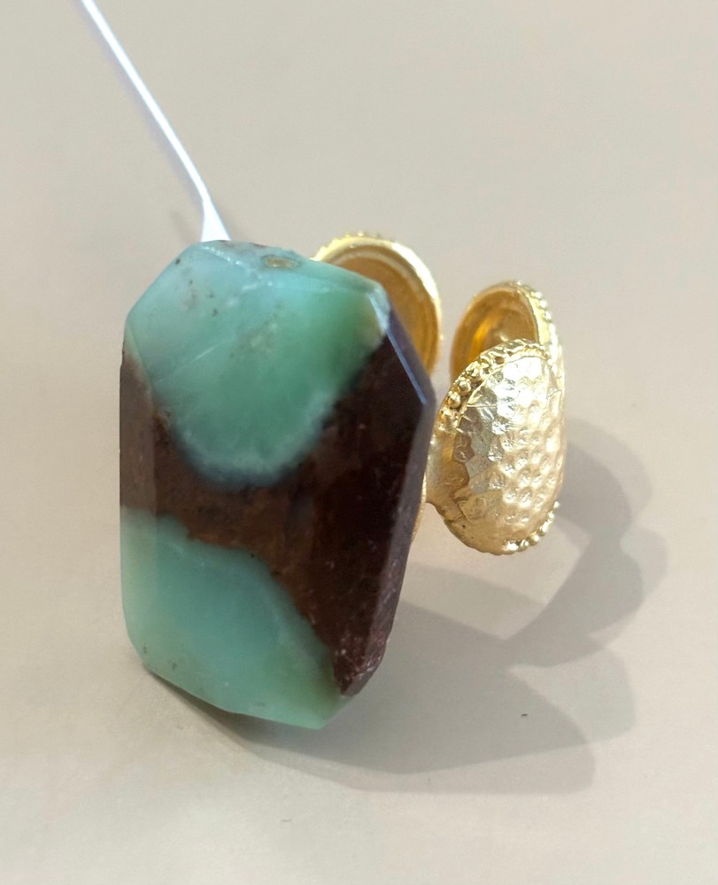 GREEN WITHOUT ENVY Ring 2 | Chrysoprase Gemstone | GF