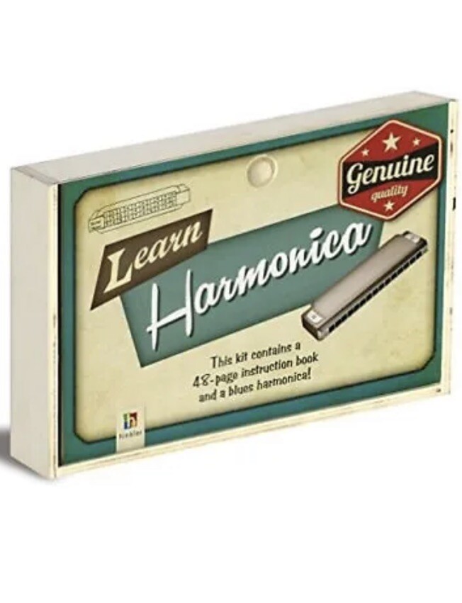 Learn Harmonica (Wooden Kit) - Hinkler