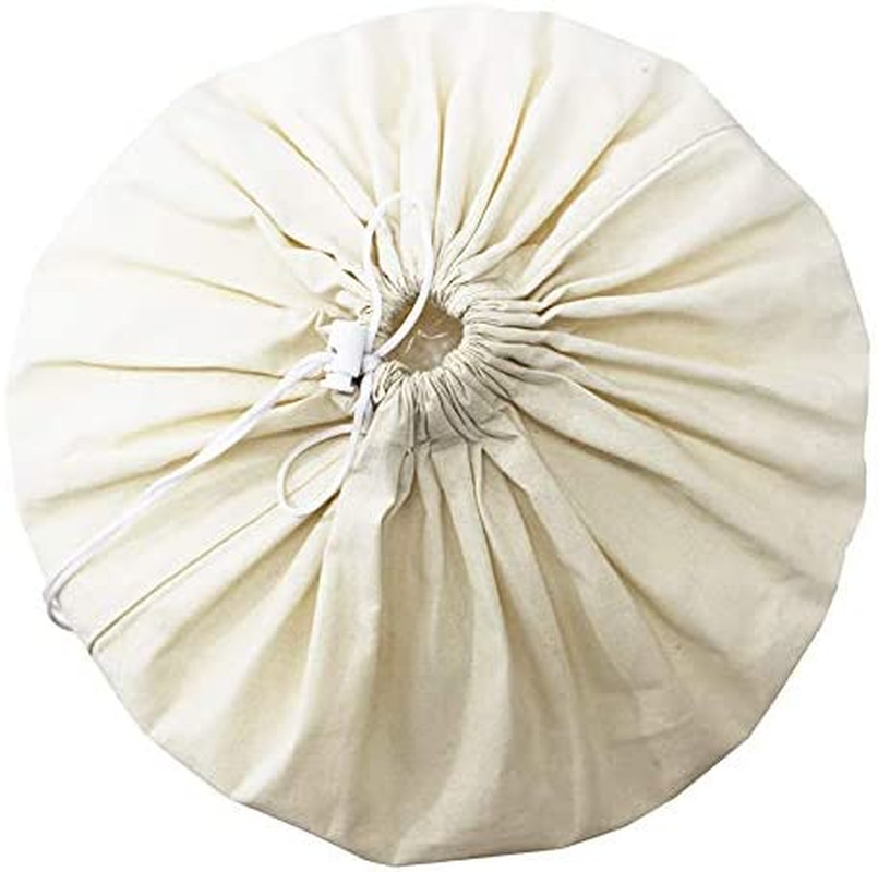 Extra Large Laundry Bags -4 Pack Heavy Duty Durable Cotton Canvas Drawstring Clo