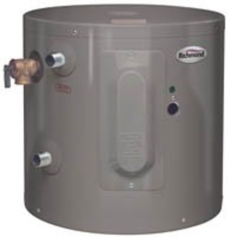 Richmond Essential Series 6EP15-1 Electric Water Heater, 120 V, 2000 W, 15 gal T