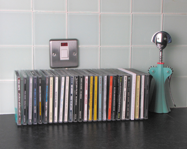 CD Storage Rack - modular CD organiser (40 capacity)