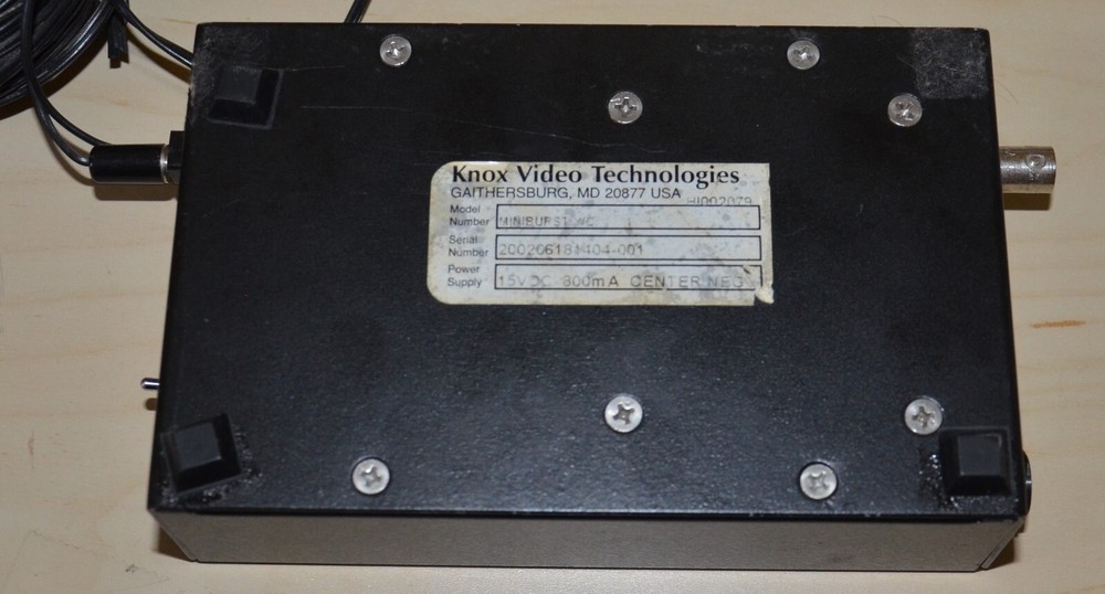 Knox Video Technologies Miniburst Y / C with power supply