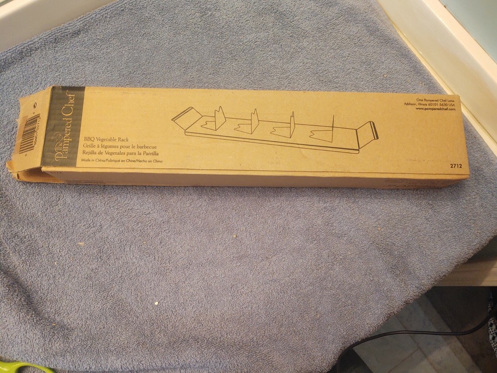 The Pampered Chef BBQ Vegetable Rack 2712 EUC