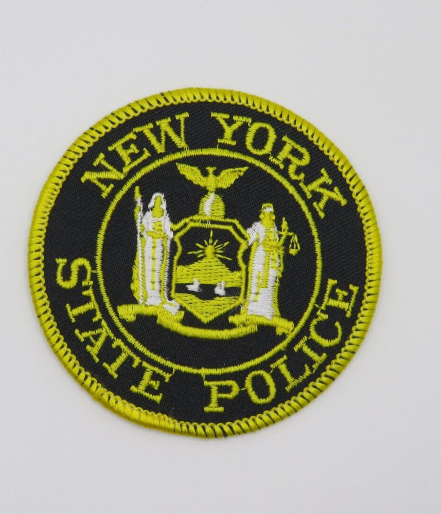 New York State Police hat patch