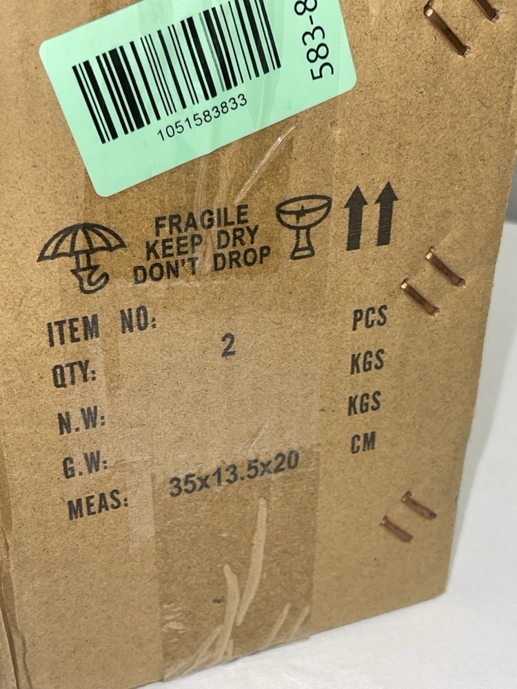 2-Red Exit Signs for Business, LED Edge Lit Exit Sign, UL 924, Hardwired