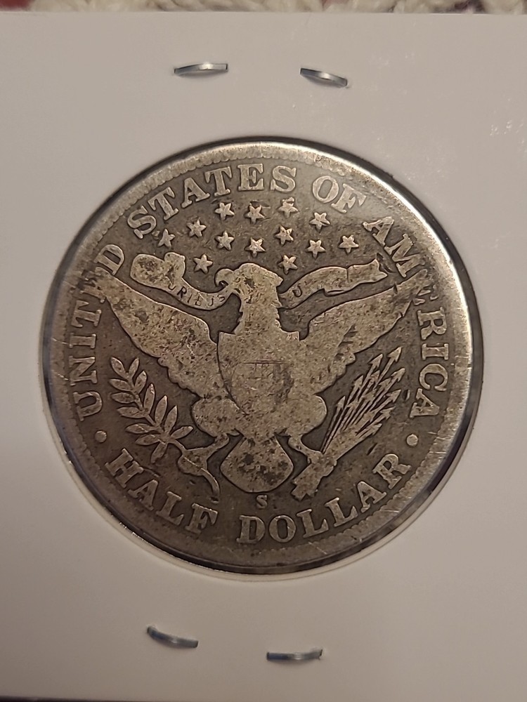 1902 S BARBER HALF DOLLAR