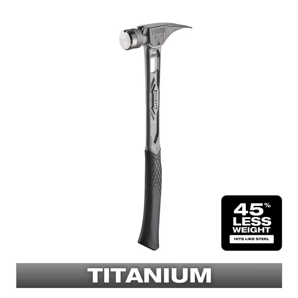 15 Oz. Tibone Smooth Face with Curved Handle