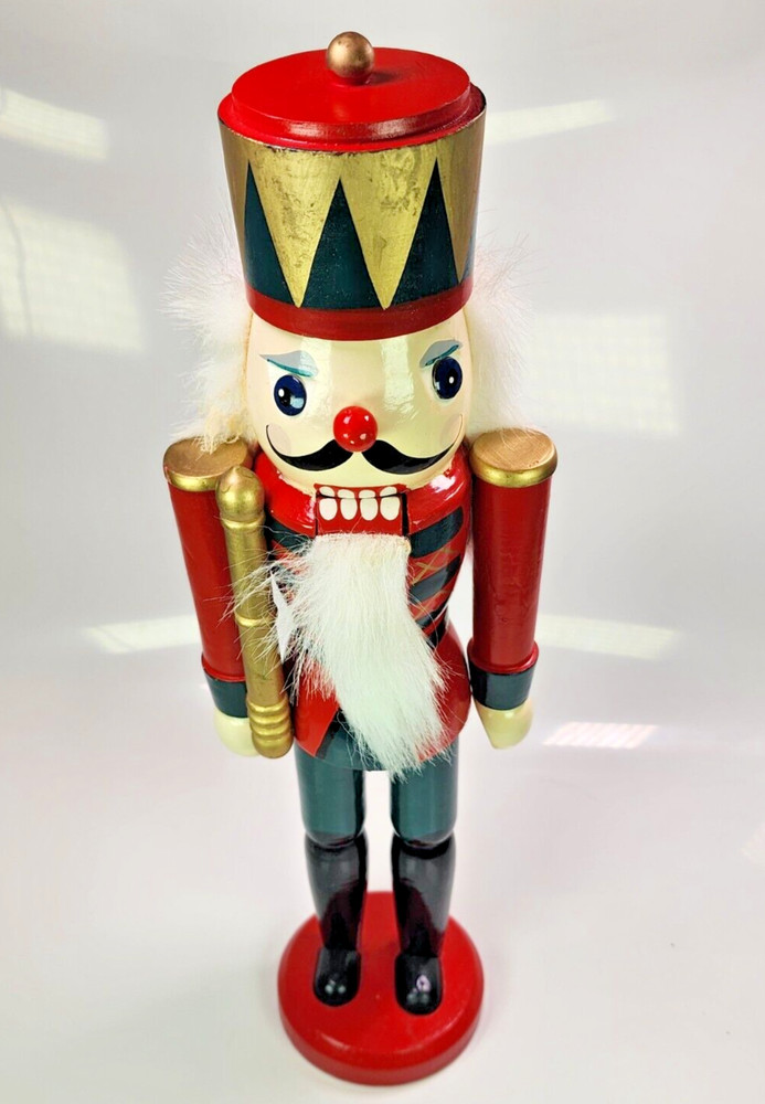 15" Nutcracker  Red Yellow