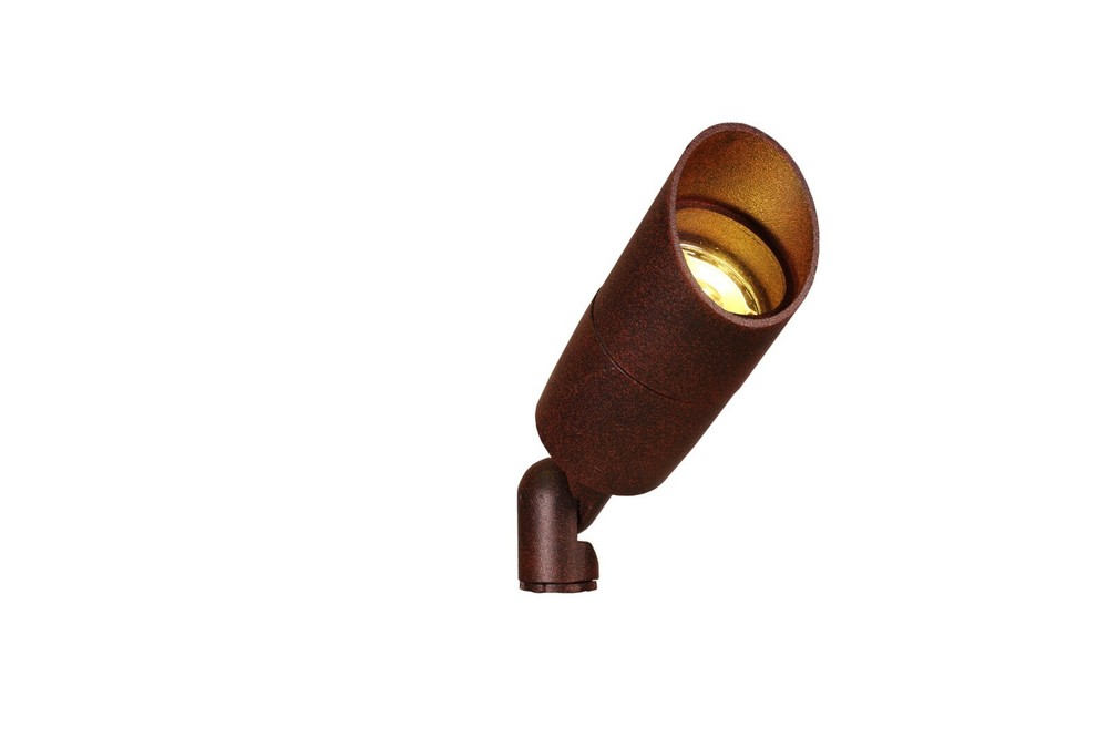 LED 6 Watt Low Voltage Landscape Lighting – Bullet Up Light in Rust Finish