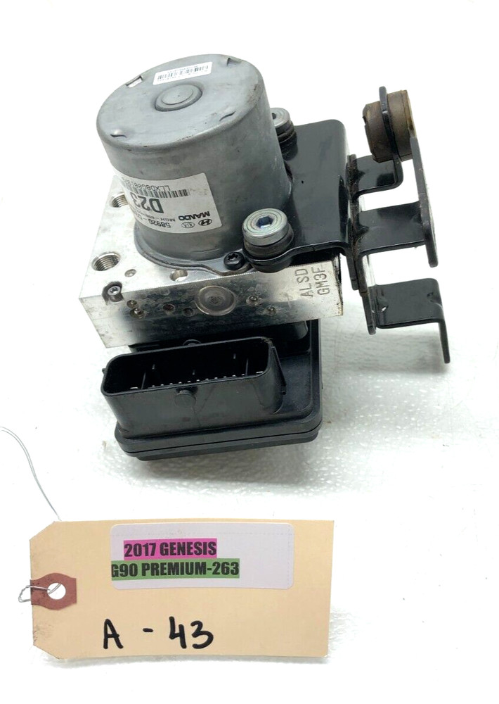 2017-2019 GENESIS G90 ABS CONTROL UNIT ANTI LOCK BRAKE PUMP MODULE OEM.