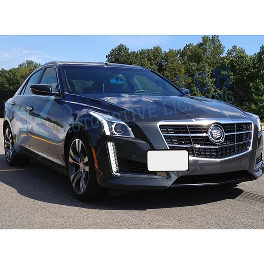 Front Bumper Tow Hook License Plate Mounting Bracket Holder For Cadillac CTS