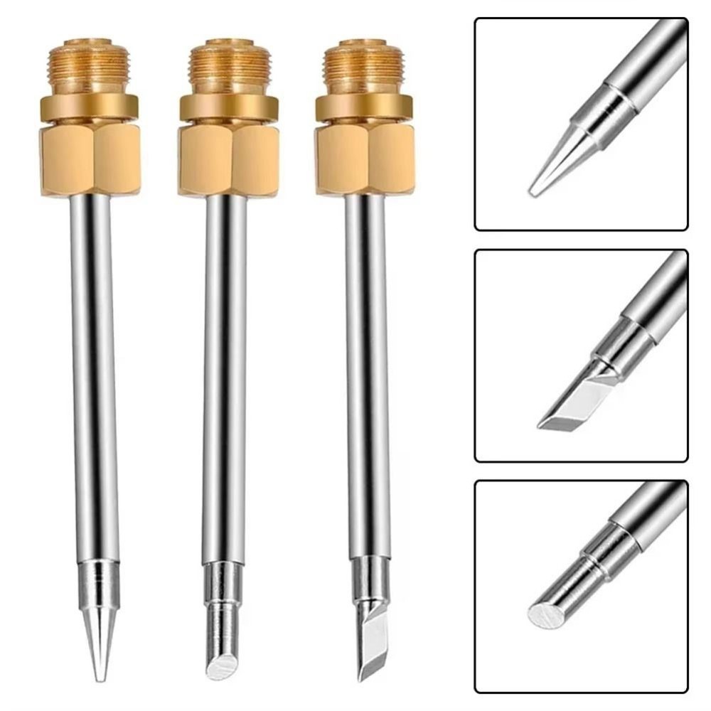 Three Different Styles of USB Soldering Tips for Enhanced Functionality