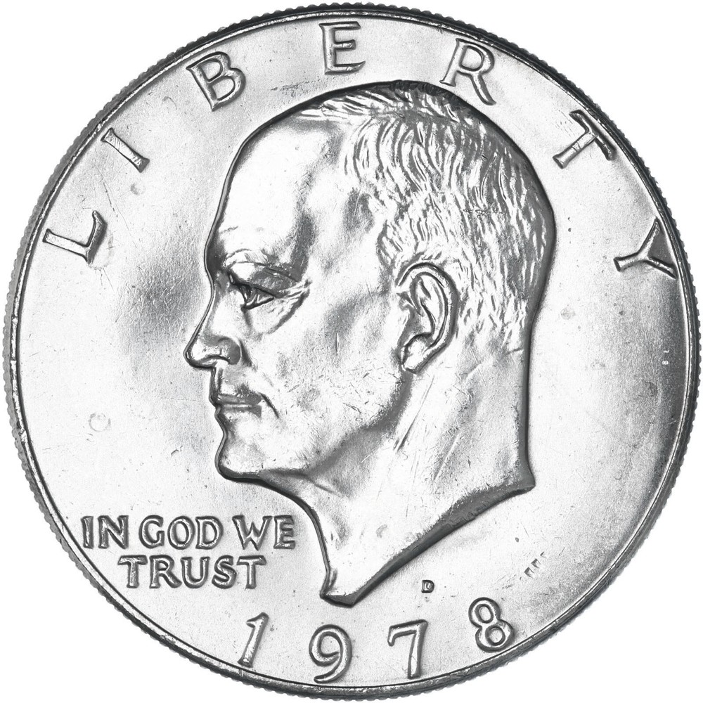 1978 D Eisenhower Dollar BU Ike US Mint Coin
