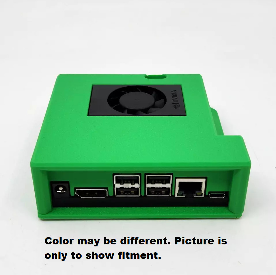 Black Protective Case for Nvidia Jetson Orin Nano Developer Kit Board