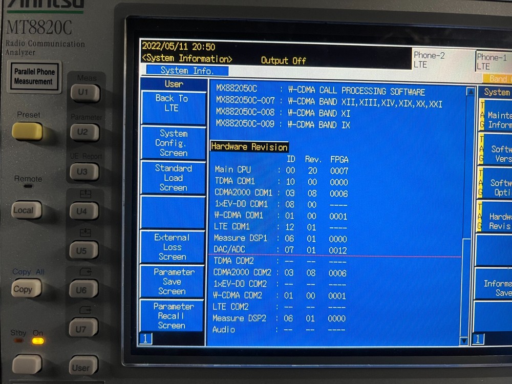 Anritsu MT8820C Radio Communication Analyzer, LOADED WITH OPTIONS!