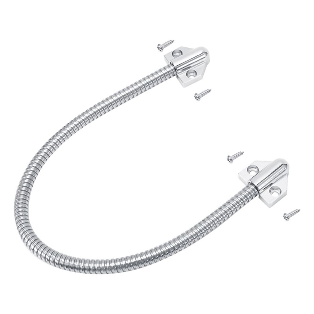 Stainless Steel Door Loop for Exposed Mounting Access Control Wire Protection B