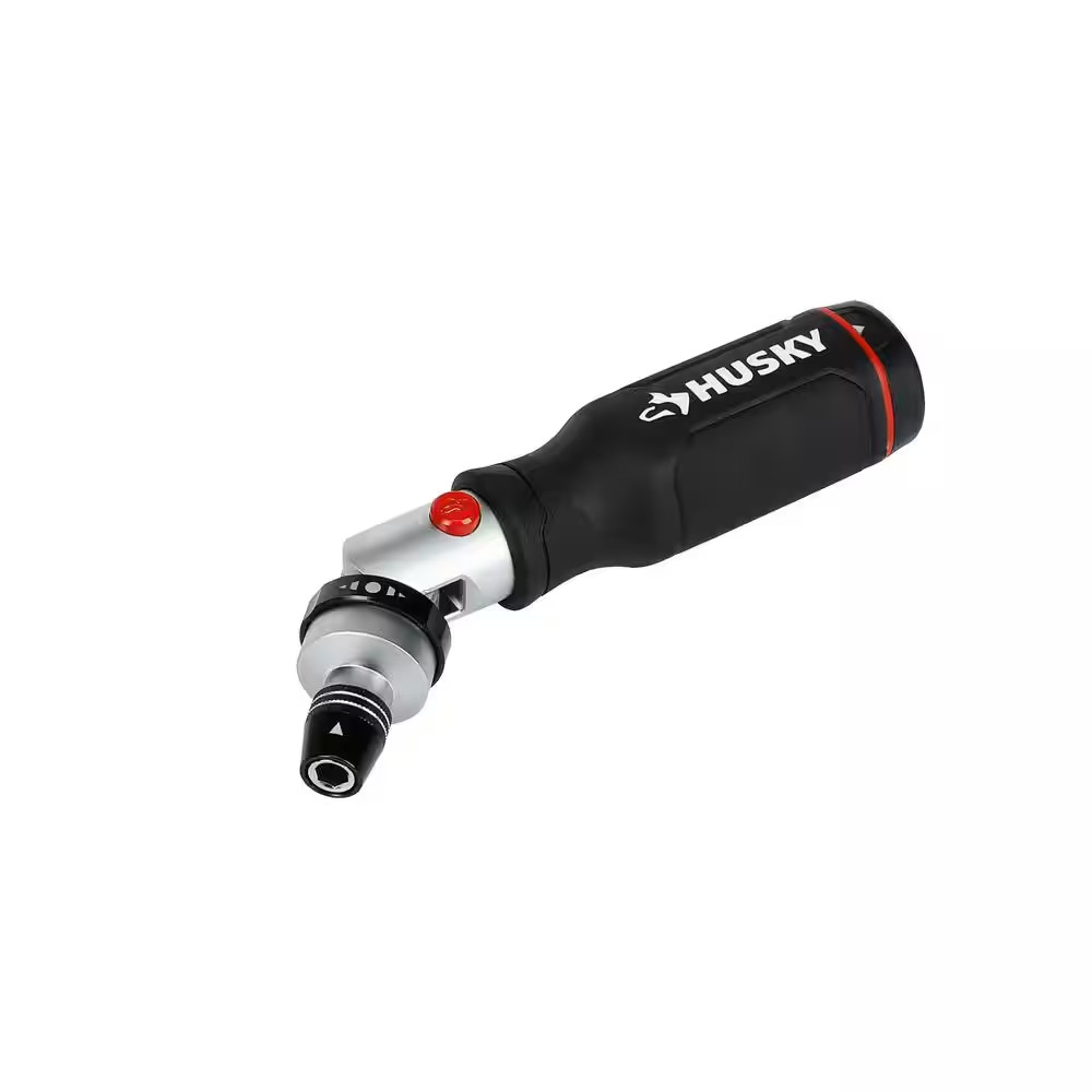 Ratcheting Pivot Head Screwdriver (16-Piece)