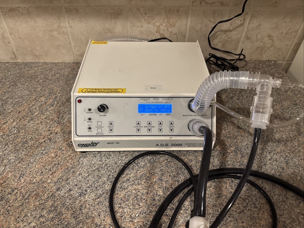 Engler ADS 2000 Anesthesia Delivery System / Please Read Description