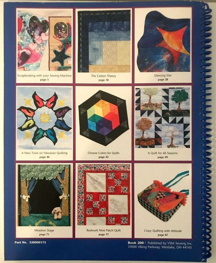 AMERICA QUILTS CREATIVELY BOOK 200