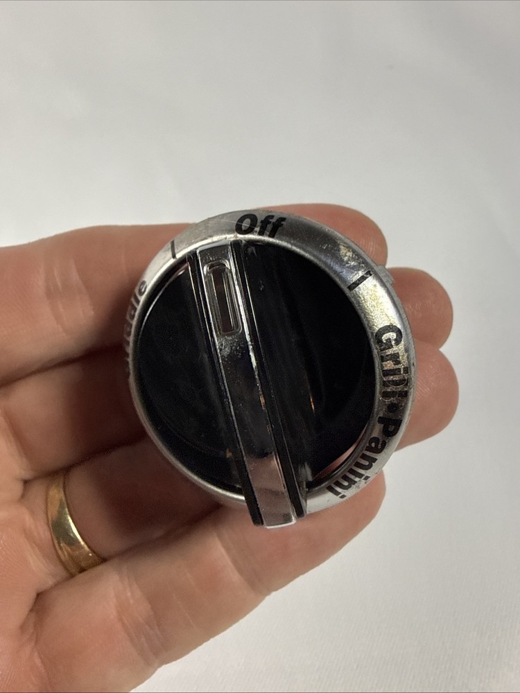 Cuisinart Griddler GR-4N(TK) “Griddle” KNOB DIAL & Ring Part OEM USED