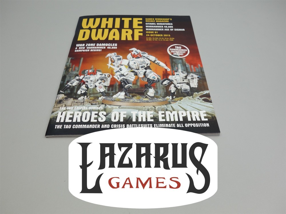 White Dwarf: Issue 91 - 24 October 2015 (Games Workshop)