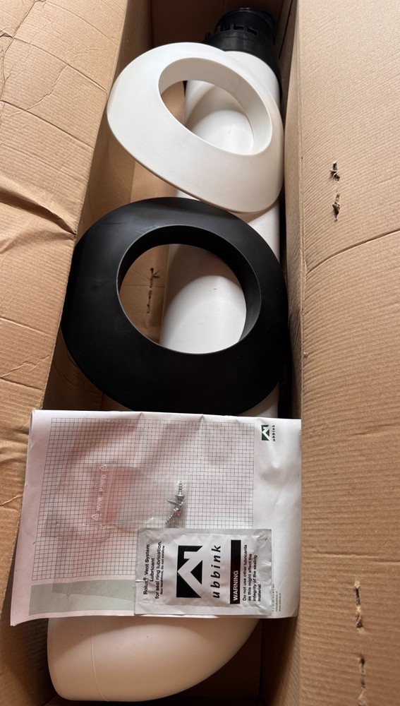 ubbink/Rinnai 223177PP 21" Condensing Horizontal Termination Kit, New-old-Stock