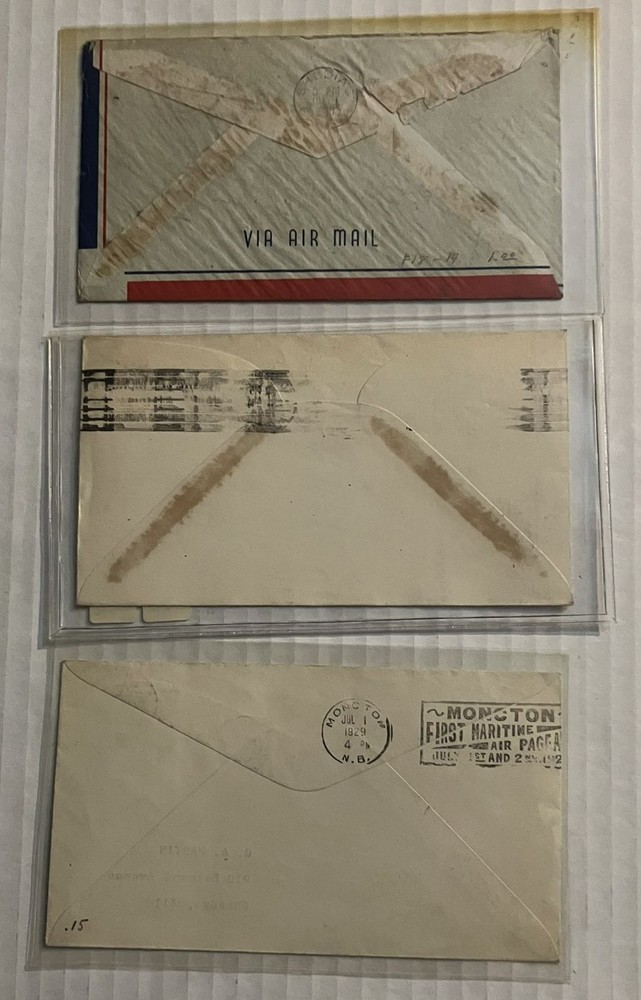 3 Canada cacheted/flight covers 1929-1944 [y10629]