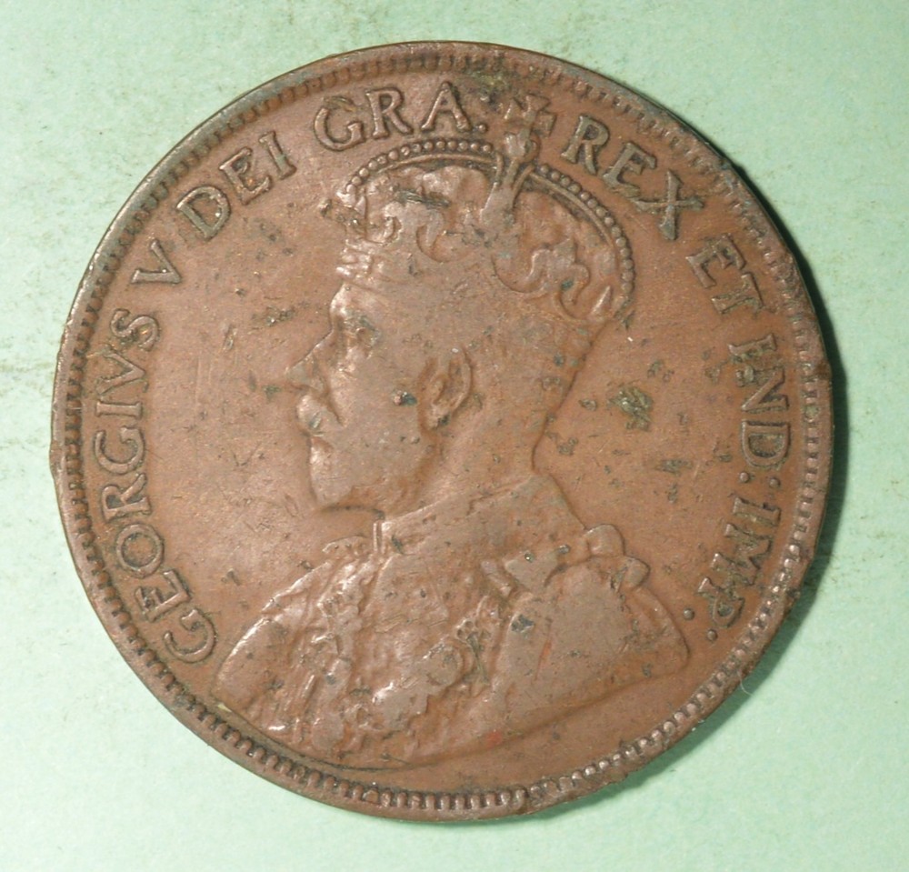 1917 - Canada Large Cent - INV# X-234