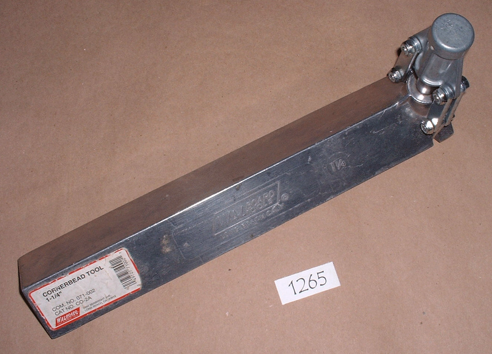 1-1/4 WalBoard Tools- Steel Corner Bead Crimping Tool Drywall Crimper