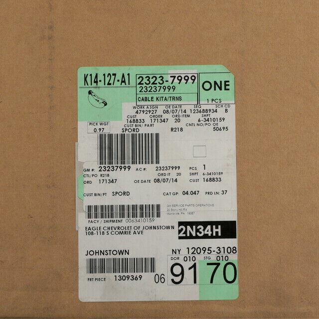 Genuine GM 2007-2009 Saturn Automatic Transmission Range Select Lever 23237999