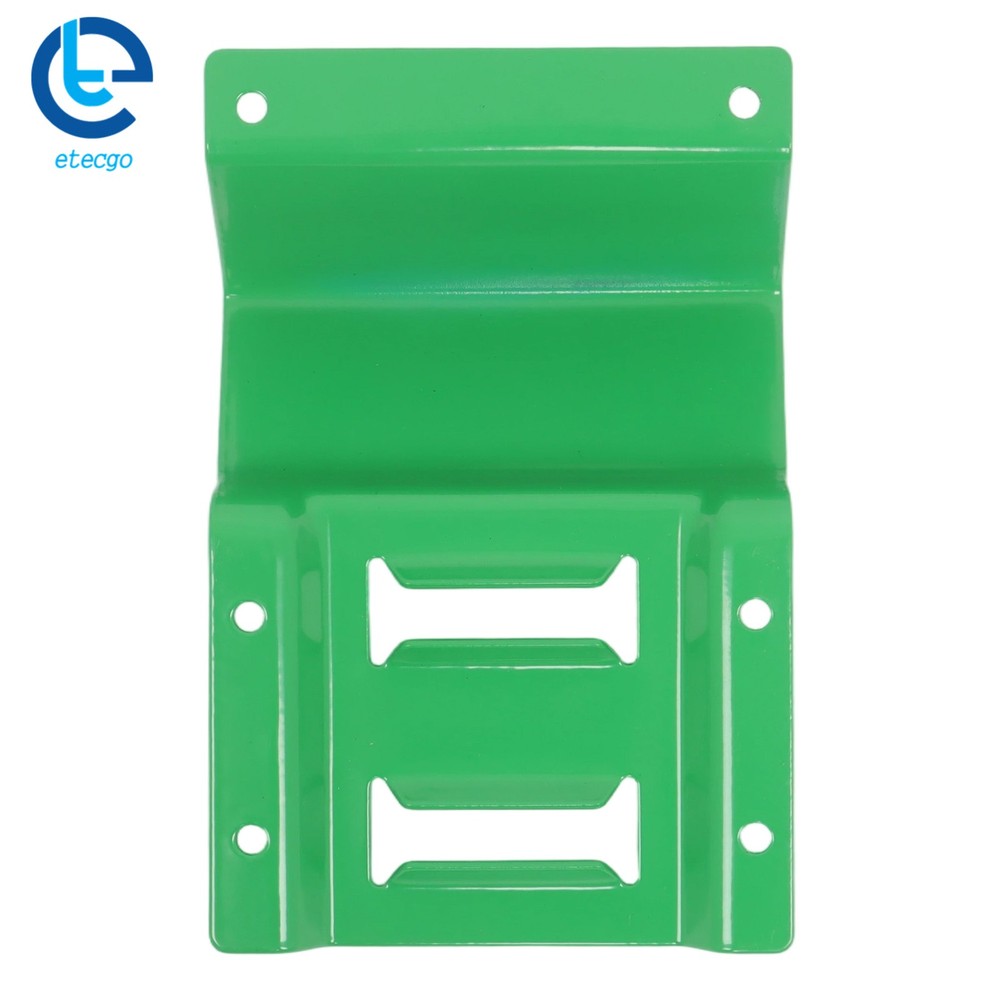 2 Sets Green Wheel Chock & 8ft Ratchet Strap Kit For E Track System For Trailer