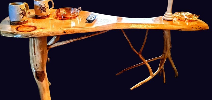 Handcrafted Wooden Coffee Table