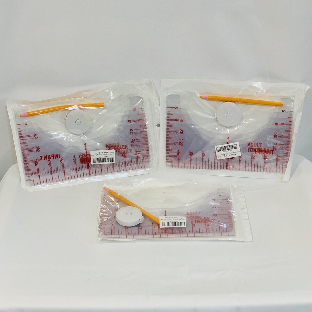 3 Packs -7 Pcs Tshirt Ruler Guide Alignment Tool Set Sublimation Blanks Shirt