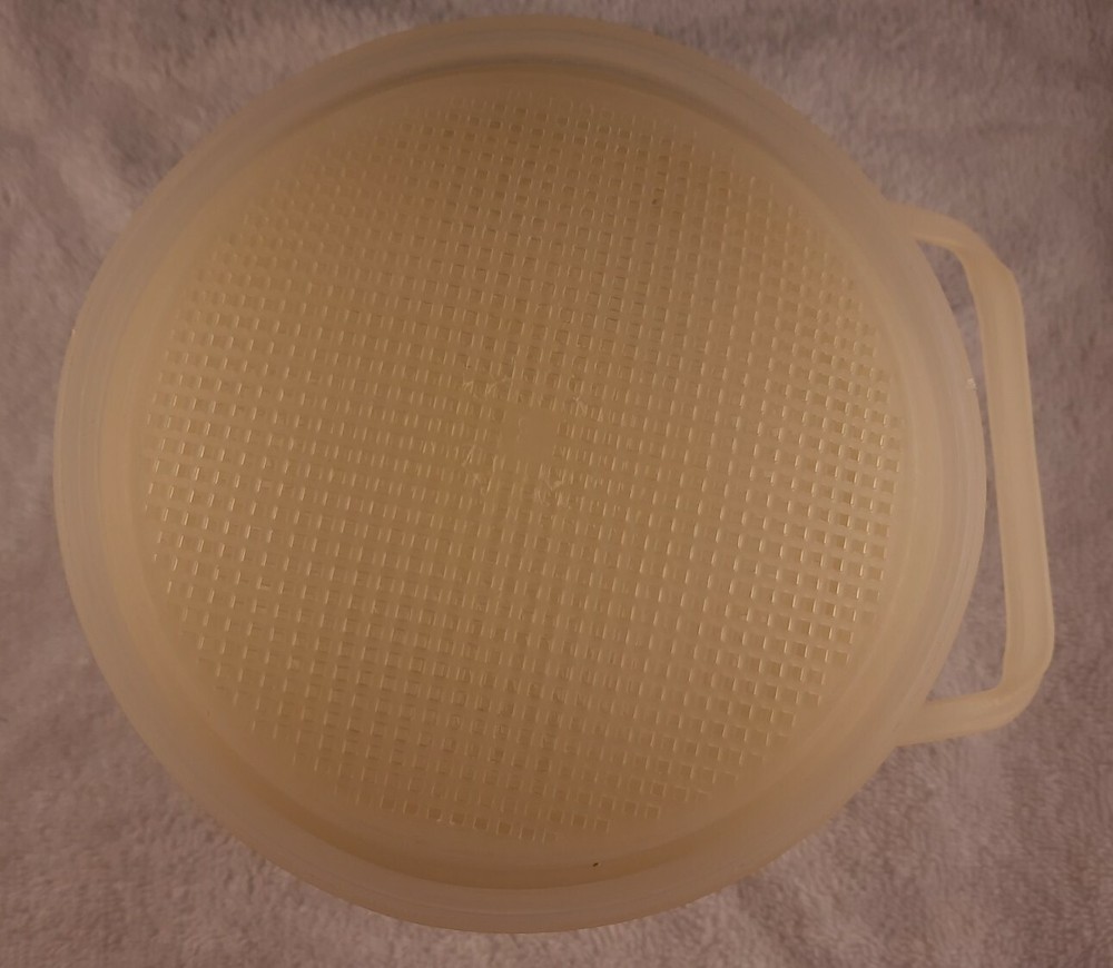 Vintage Tupperware Triple Sifter 354 4 Pieces Complete