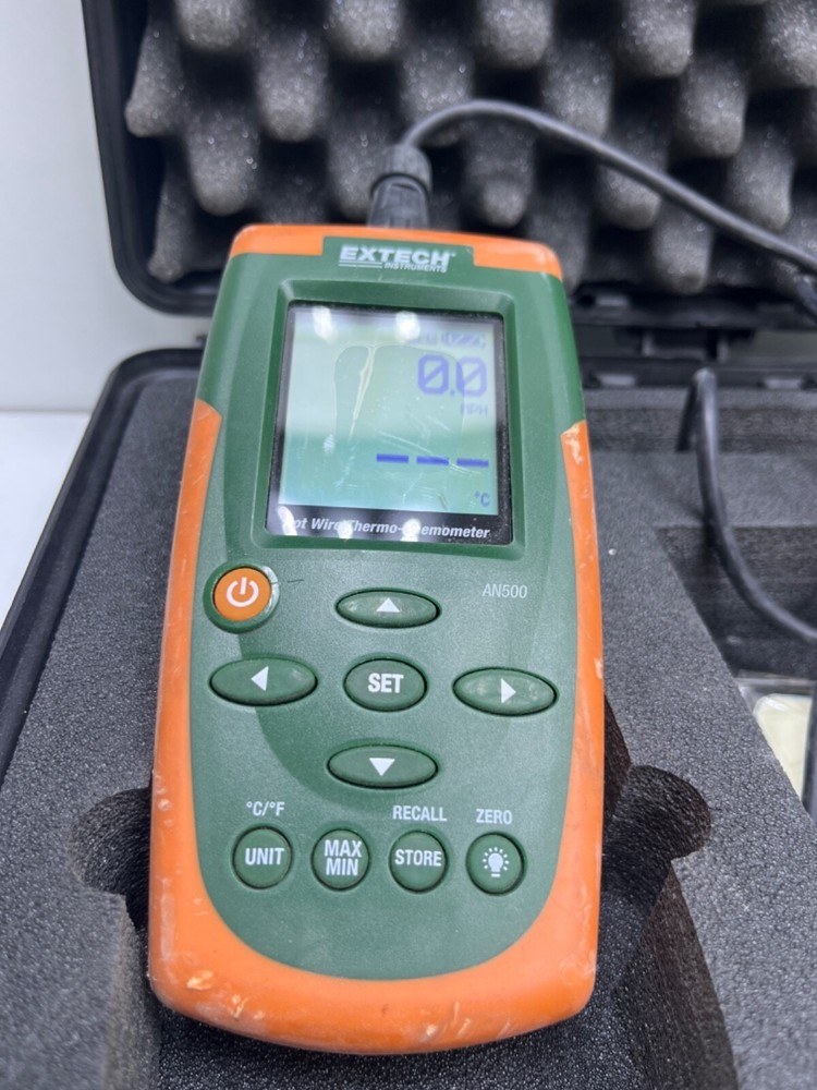 EXTECH AN500 Hot Wire Thermal-Anemometer